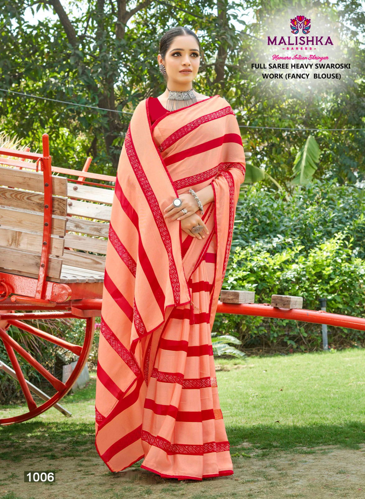 Akashmika By Malishka Swaroski Work Designer Sarees Wholesale Price In Surat